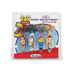   Toy Story 3 Kooky Kollectibles Click Pens & Clip Set Toys & Games