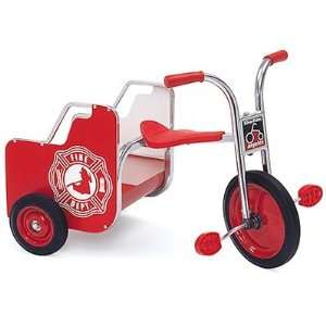   Silver Rider Fire Truck Cargo Trike for Two by Angeles: Toys & Games