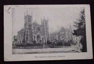 Catholic Cathedral NZ Dunedin New Zealand Postcard  