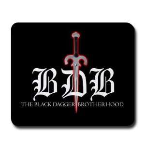  BDB Dagger Logo Black Fantasy Mousepad by CafePress 