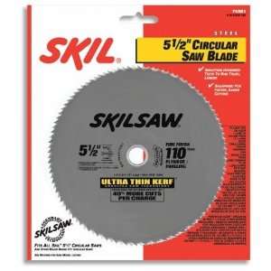  5 1/2 110T Thin Kerf Circular Saw Blade 74501