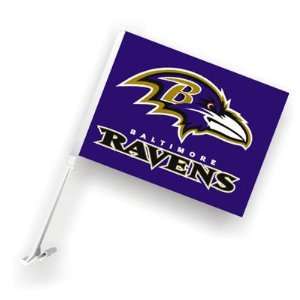  BALTIMORE RAVENS Double Sided Car Flags: Home Improvement