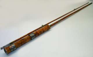 Vintage Bamboo Fishing Pole for Spinning Reel  