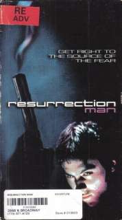 VHS: RESURRECTION MAN..STUART TOWNSEND JAMES NESBITT  