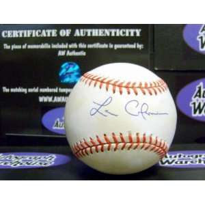  Leonard Coleman Autographed Baseball