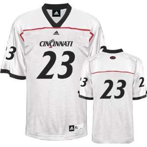 Cincinnati Bearcats Football Jersey: adidas White #23 Replica Football 