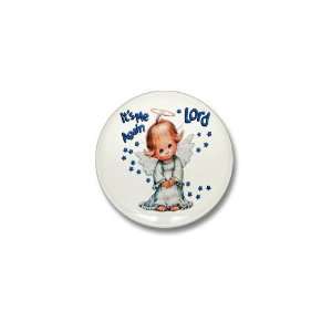    Mini Button Its Me Again Lord Prayer Angel 