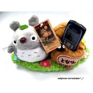  Totoro Anime Cute Totoro Cell Phone Stand + Pin Toys 