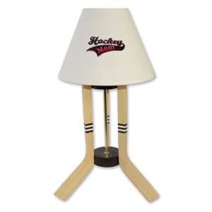   Sticks & Puck Desk Top Hockey Lamp (Hockey Mom)