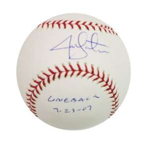  Jon Lester Autographed Baseball with The Comeback 