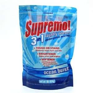  Supremo 3n1 Laundry Detergent Ocean Burst Case Pack 24 