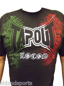 New Mens Tapout UFC MMA Locos Aztlan tee cage superb  