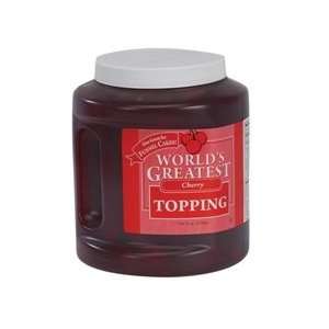 Gold Medal 5138 Worlds Greatest Topping Case of 3   Cherry:  