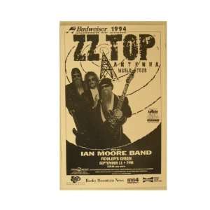  ZZ Top Handbill Poster 1994 Band Shot Radio ZZTop: Home 