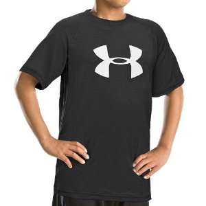   Boys Big Logo UA Tech Short Sleeve Tee:  Sports & Outdoors