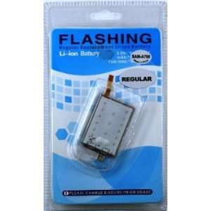  Flashing Li ion Battery Regular F/ Samsung a760 