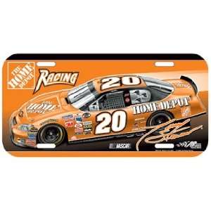 Tony Stewart #20 License Plate *SALE*:  Sports & Outdoors
