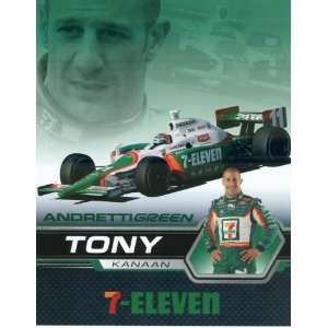  2007 Tony Kanaan 7 11 postcard 