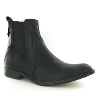  Fly London Delko Dark Brown Leather Mens Boots: Shoes