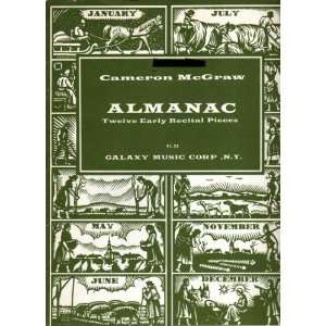    Almanac  Twelve Early Recital Pieces Cameron McGraw Books