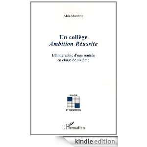 College ambition reussite ethnographie dune rentrée en classe de 