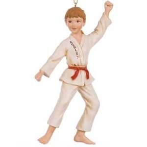  Personalized Karate Girl Christmas Ornament: Home 
