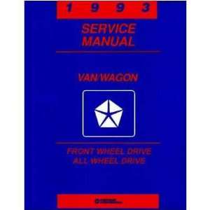   : 1993 TOWN & COUNTRY CARAVAN VOYAGER Shop Service Manual: Automotive