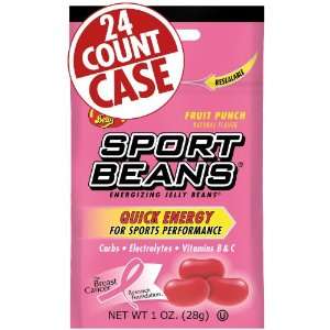 Sport Beans Jelly Beans Fruit Punch 24 Pack:  Grocery 