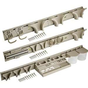   Tool, Garden Tool, and Work Bench Storage Systems