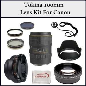  Tokina 100mm Lens, 0.45x Wide Angle Lens, 2x Telephoto Lens, Lens 