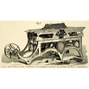  1873 Prints Universal Woodworking Machine McBeth Bentel 