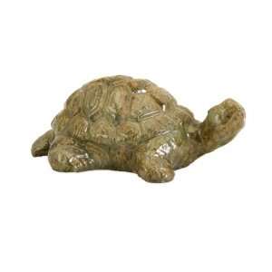 Earthtone Ceramic Toby Turtle Garden Figure 13