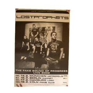    The Lost Prophets Poster Berlin Concert Band Shot 