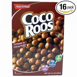Malt o Meal Cereal Coco Roos, 11.5 Ounce Packages (Pack of 16)  