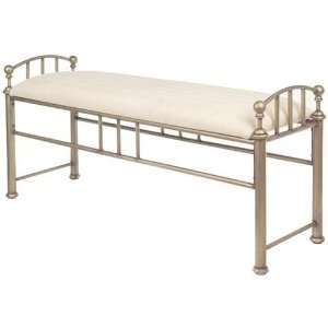  Fashion Bed Group Fenton Bench, Gold Frost