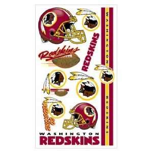   Redskins NFL Football Team Temporary Tattoos: Sports & Outdoors
