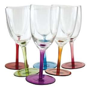  Tipsy Wine Glasses Set of 6: Everything Else