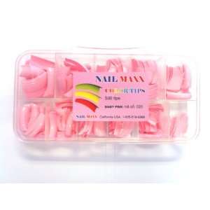  Color Tips Baby Pink 530 Pcs/Box.: Beauty