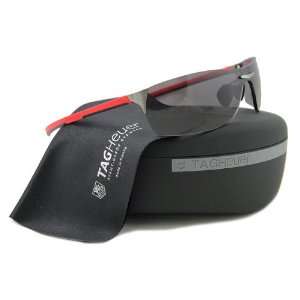 AUTHENTIC TAG HEUER SUNGLASSES TH 5505 RED 101 SQUADRA TH5505  