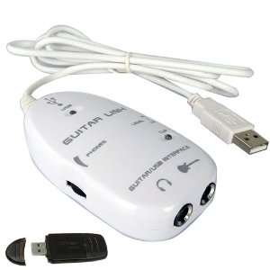  Guitar to USB Interface Link Cable Electronics