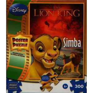  Disney The Lion King Simba 300 Piece Poster Puzzle Toys 