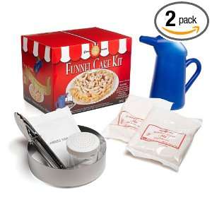 Dean Jacobs Funnel Cake Kit, 21.5 Ounce Boxes (Pack of 2):  