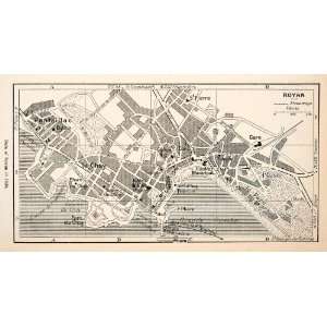   City Planning Layout   Original In Text Lithograph