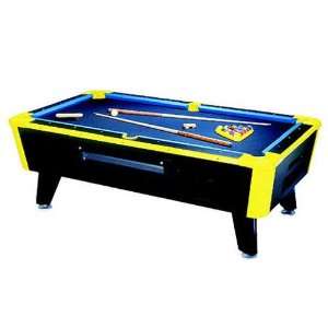 Great American Neon Lites 8 Foot Pool Table with Ball Return  