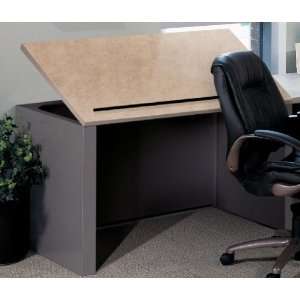    Mayline Group 36W x 30D Tilt Top Tables: Office Products