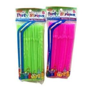  Betta Flexible Party Straws Case Pack 144 