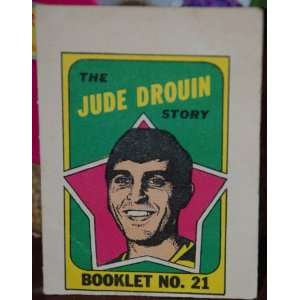  1971 Opeechee Hockey Comics Jude Drouin #21 Everything 