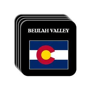  US State Flag   BEULAH VALLEY, Colorado (CO) Set of 4 Mini 