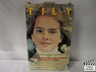 Tilt VHS Brooke Shields, Charles Durning, Ken Marshall  