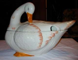 Duck Soup Tureen   Made in Italy   1980  